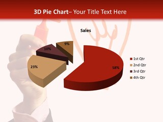 Hand Marker Energy PowerPoint Template