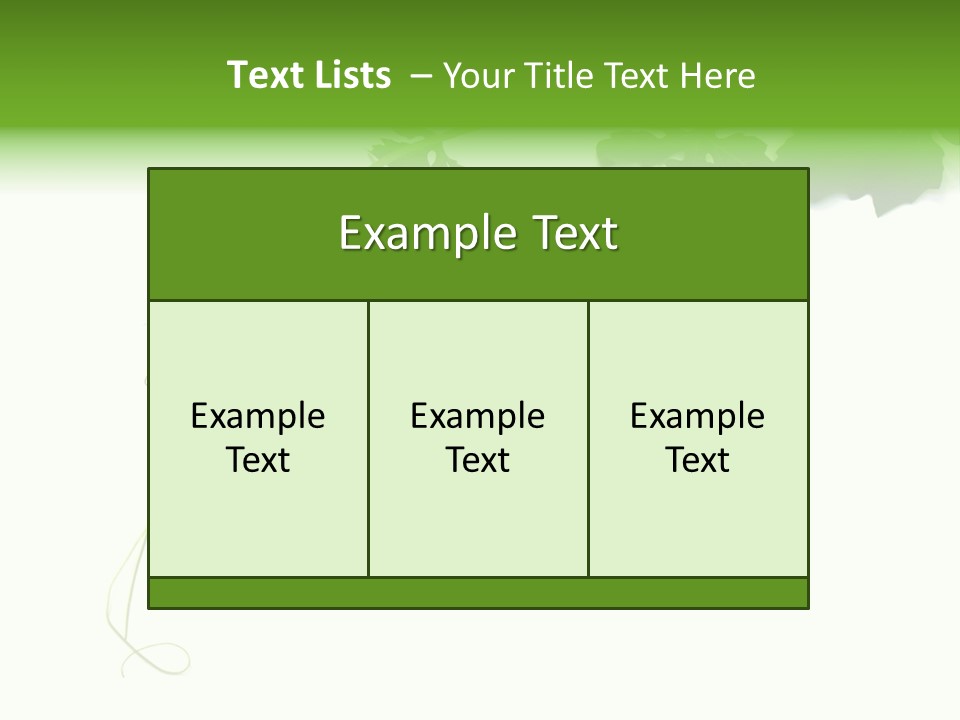 Feuille Petroselinum Sativum Vrilles PowerPoint Template