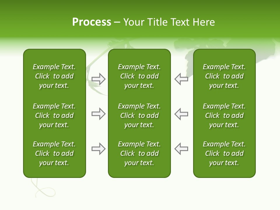 Feuille Petroselinum Sativum Vrilles PowerPoint Template