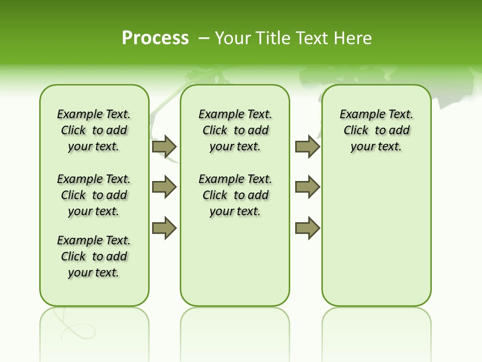 Feuille Petroselinum Sativum Vrilles PowerPoint Template