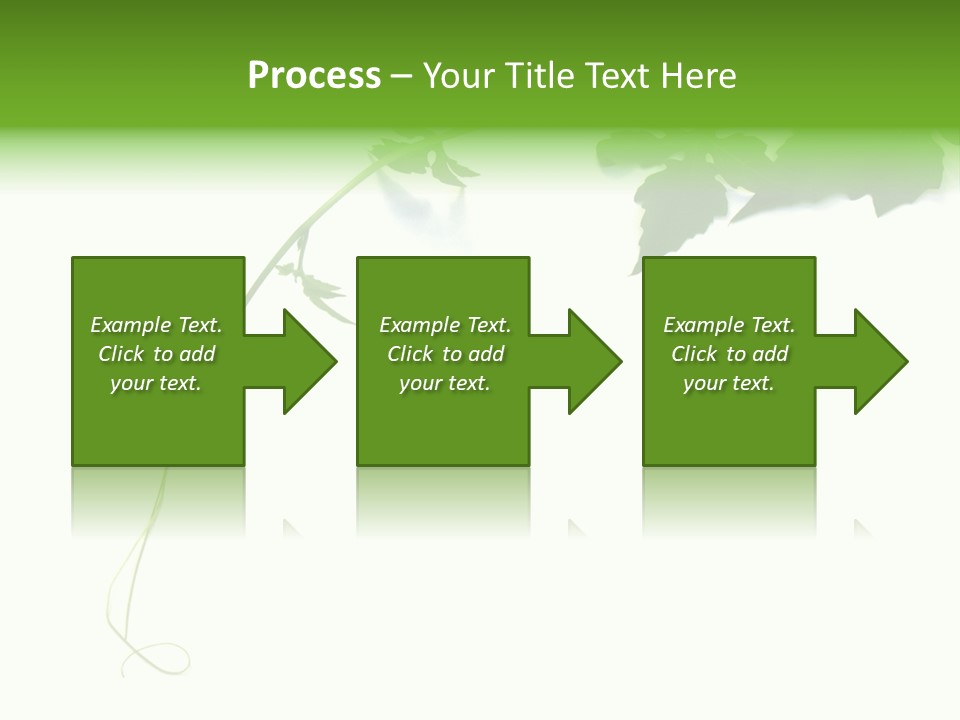 Feuille Petroselinum Sativum Vrilles PowerPoint Template