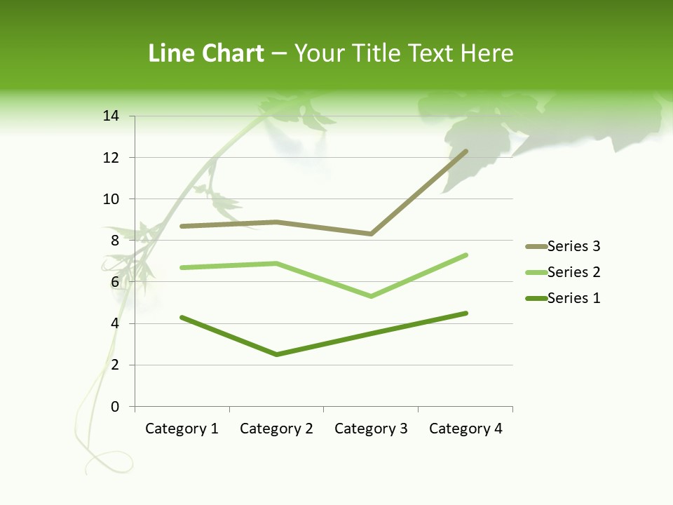 Feuille Petroselinum Sativum Vrilles PowerPoint Template