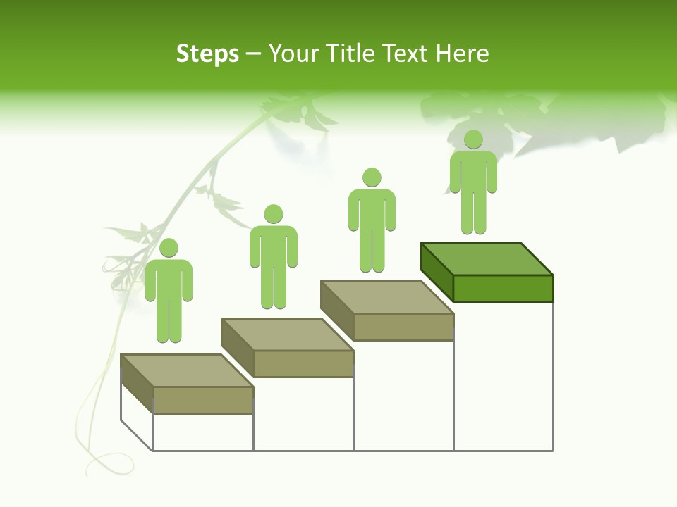 Feuille Petroselinum Sativum Vrilles PowerPoint Template