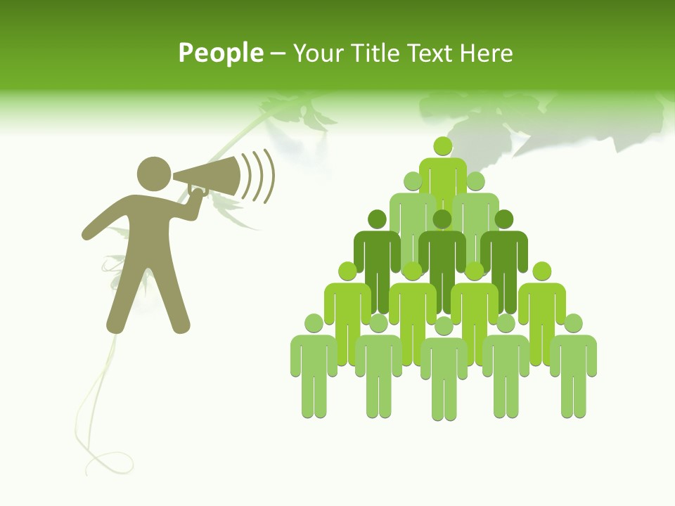 Feuille Petroselinum Sativum Vrilles PowerPoint Template