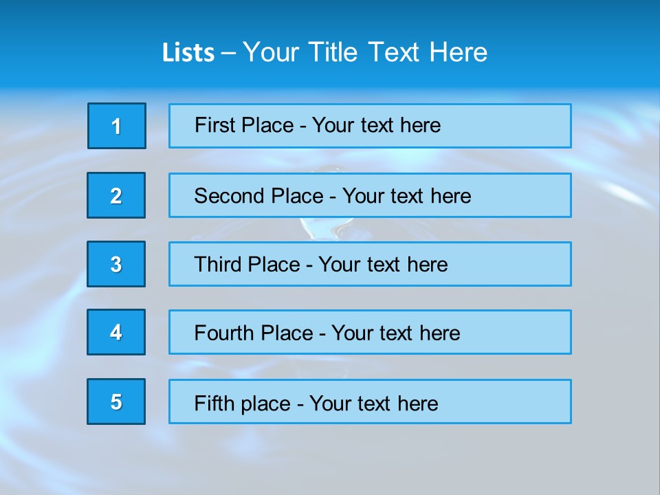 Whirlpool Moments Rein PowerPoint Template