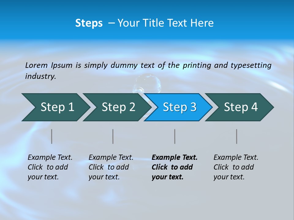Whirlpool Moments Rein PowerPoint Template