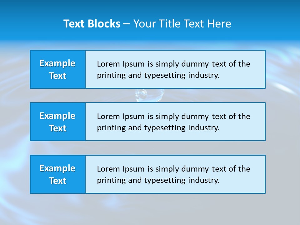 Whirlpool Moments Rein PowerPoint Template