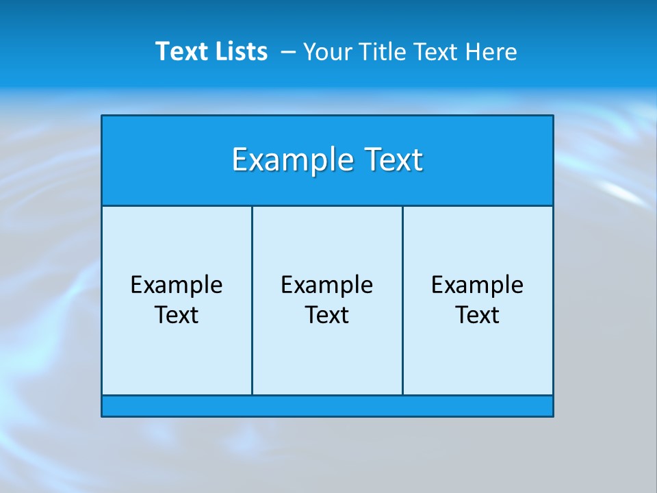 Whirlpool Moments Rein PowerPoint Template