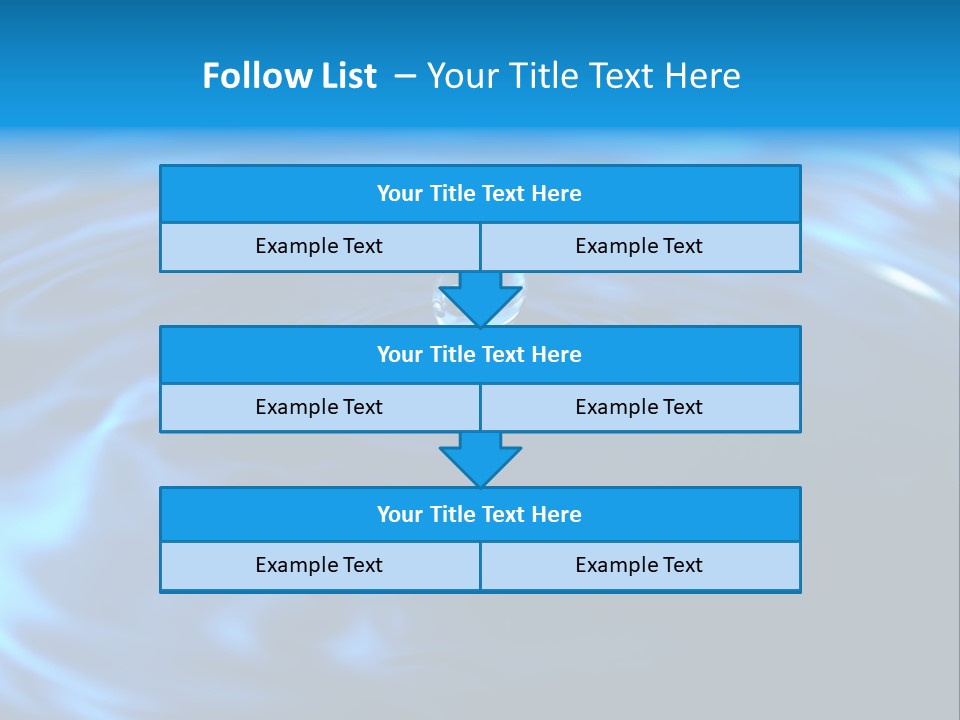 Whirlpool Moments Rein PowerPoint Template