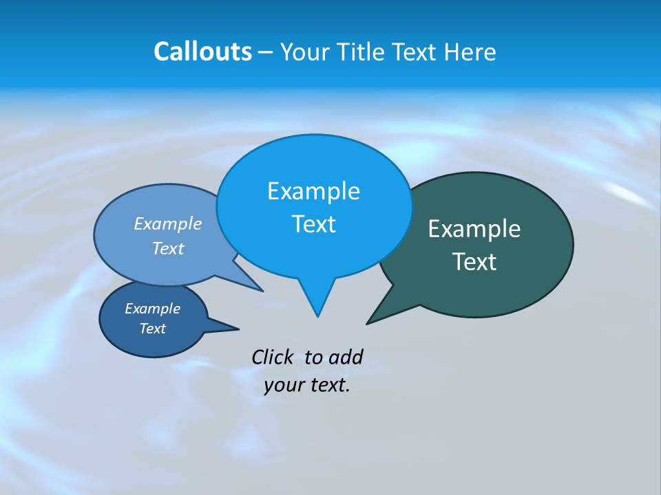 Whirlpool Moments Rein PowerPoint Template