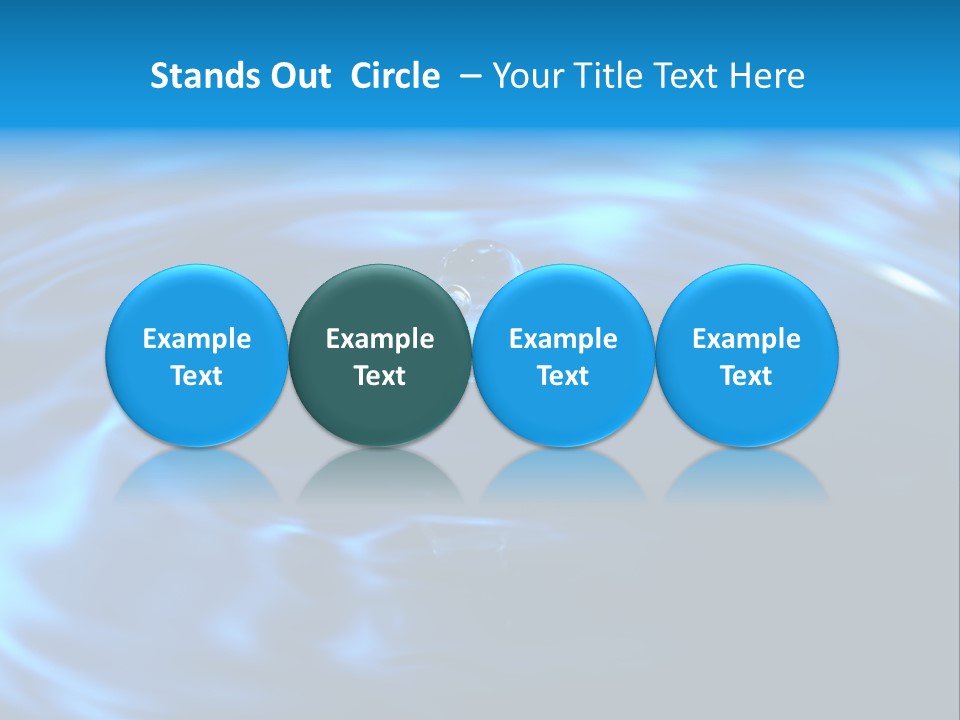 Whirlpool Moments Rein PowerPoint Template