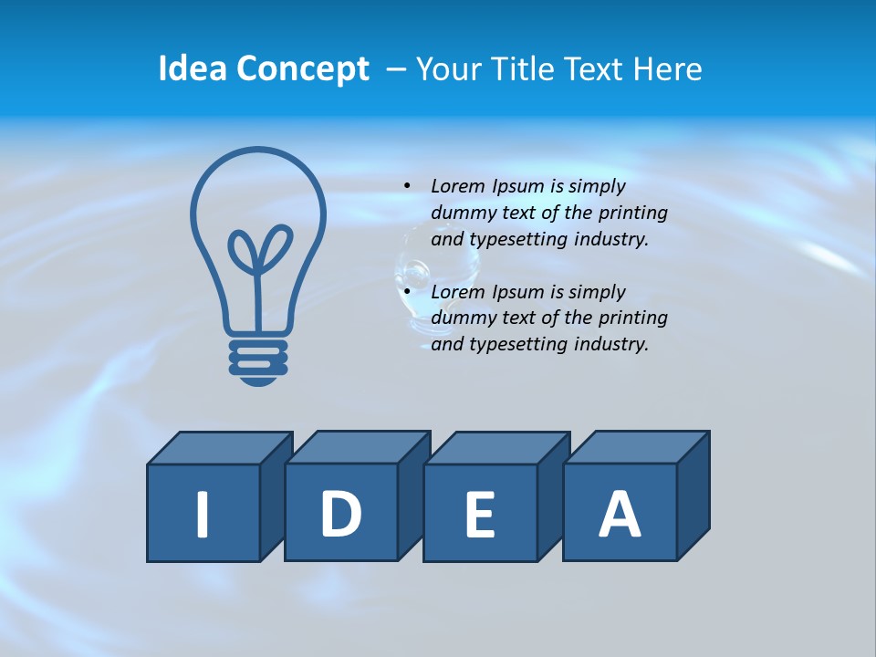 Whirlpool Moments Rein PowerPoint Template