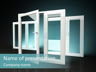 Szk Plastik Budowlany PowerPoint Template