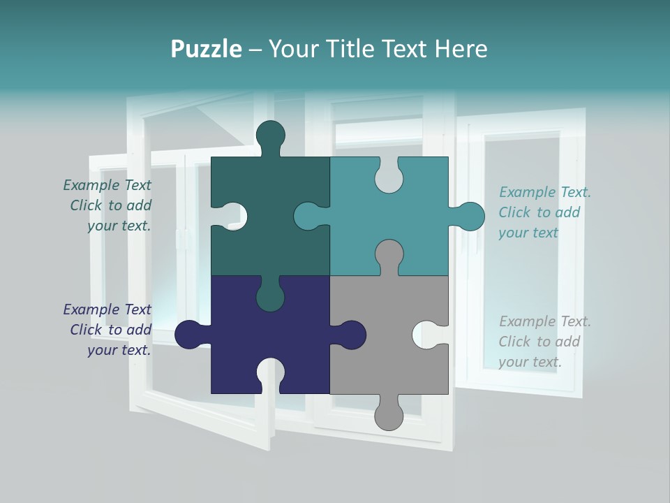 Szk Plastik Budowlany PowerPoint Template