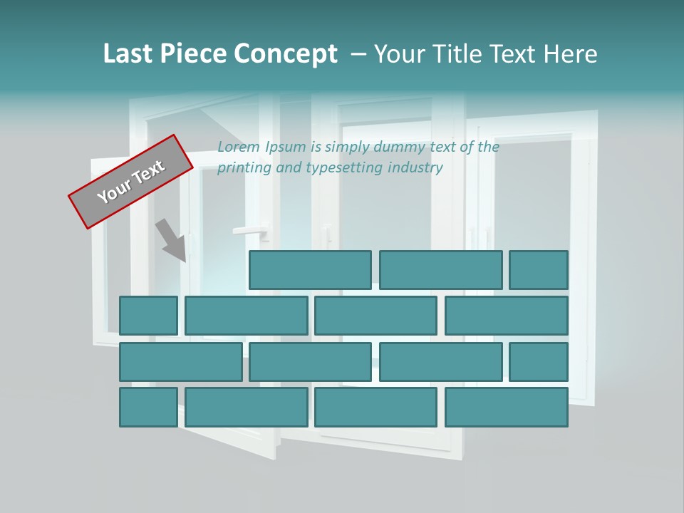 Szk Plastik Budowlany PowerPoint Template