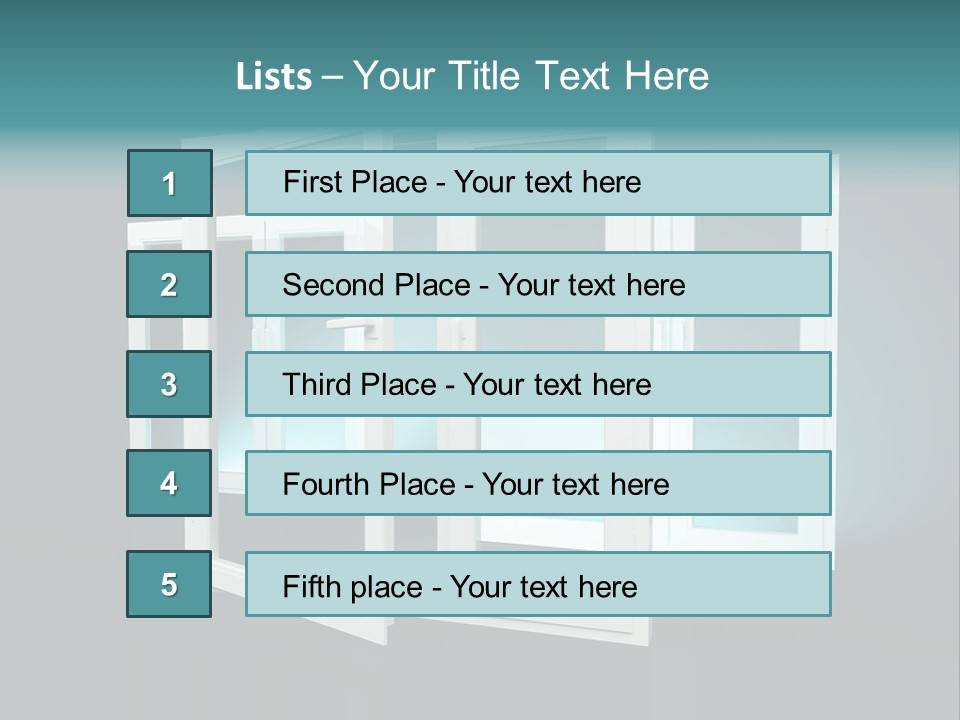 Szk Plastik Budowlany PowerPoint Template