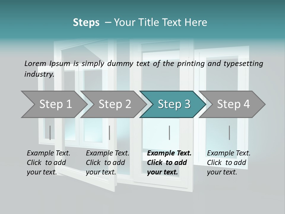 Szk Plastik Budowlany PowerPoint Template