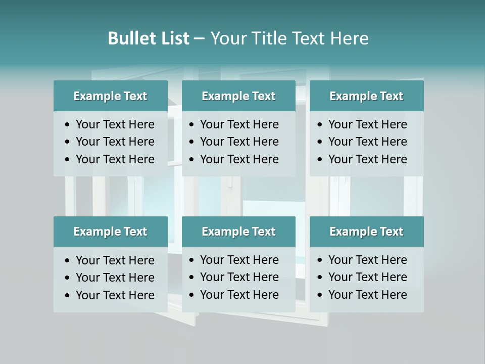 Szk Plastik Budowlany PowerPoint Template