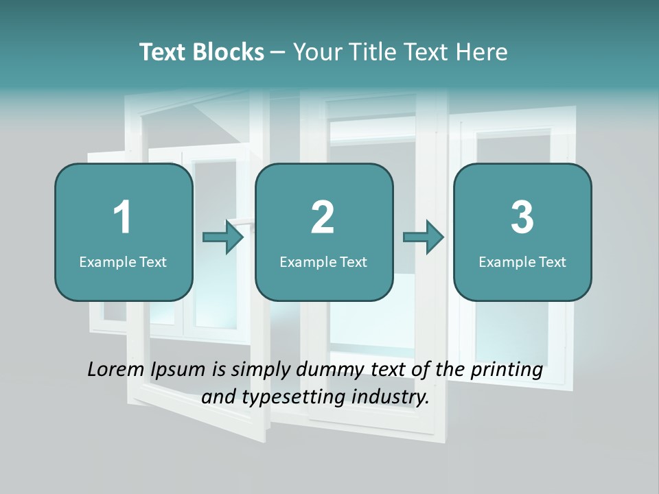 Szk Plastik Budowlany PowerPoint Template