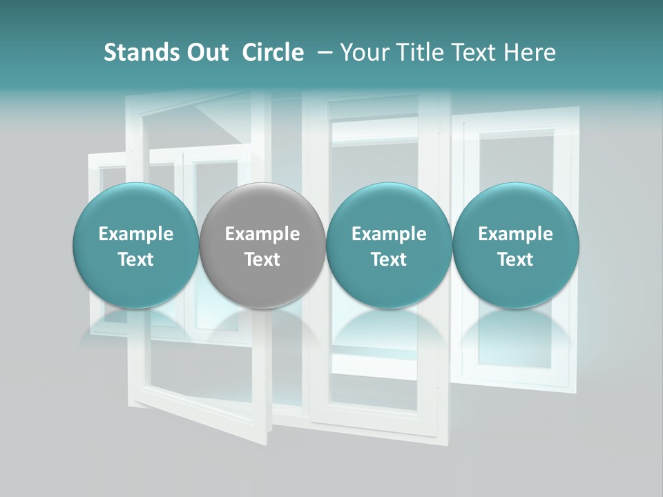 Szk Plastik Budowlany PowerPoint Template