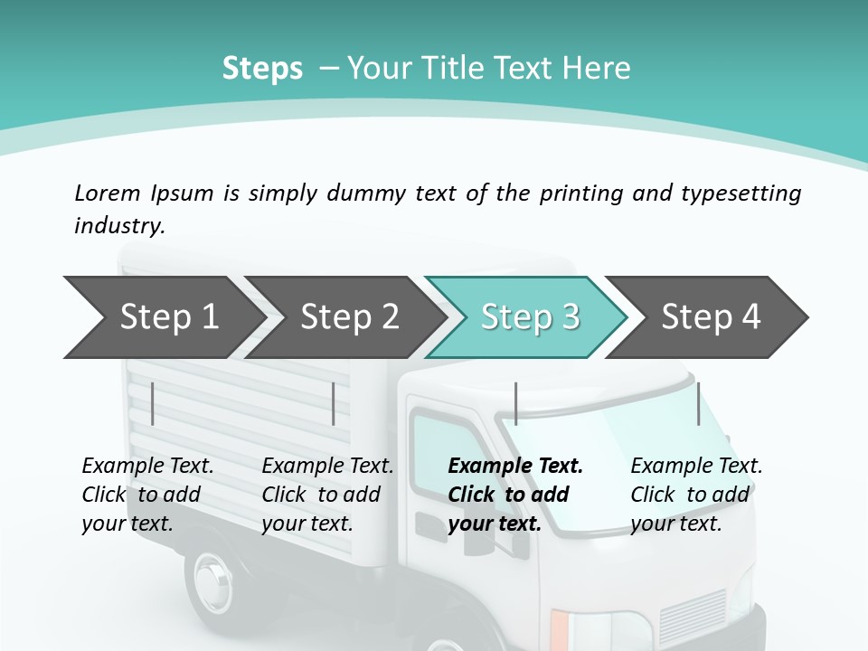 Truck PowerPoint Template