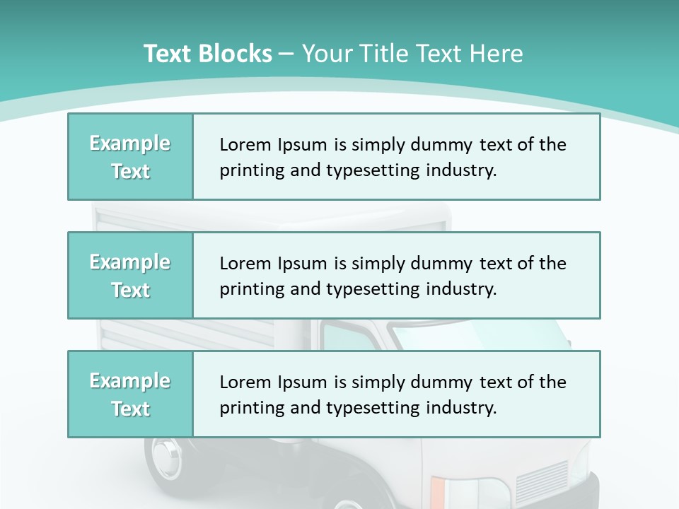 Truck PowerPoint Template