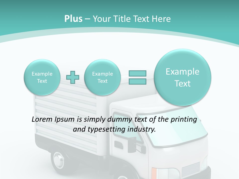 Truck PowerPoint Template