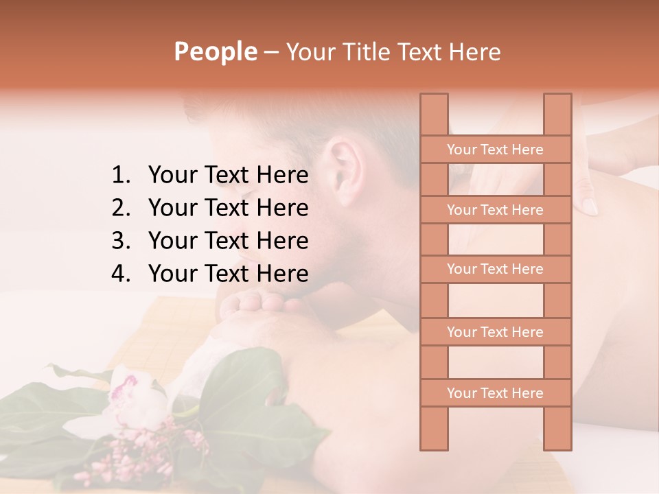 Zusammen Pause Leute PowerPoint Template