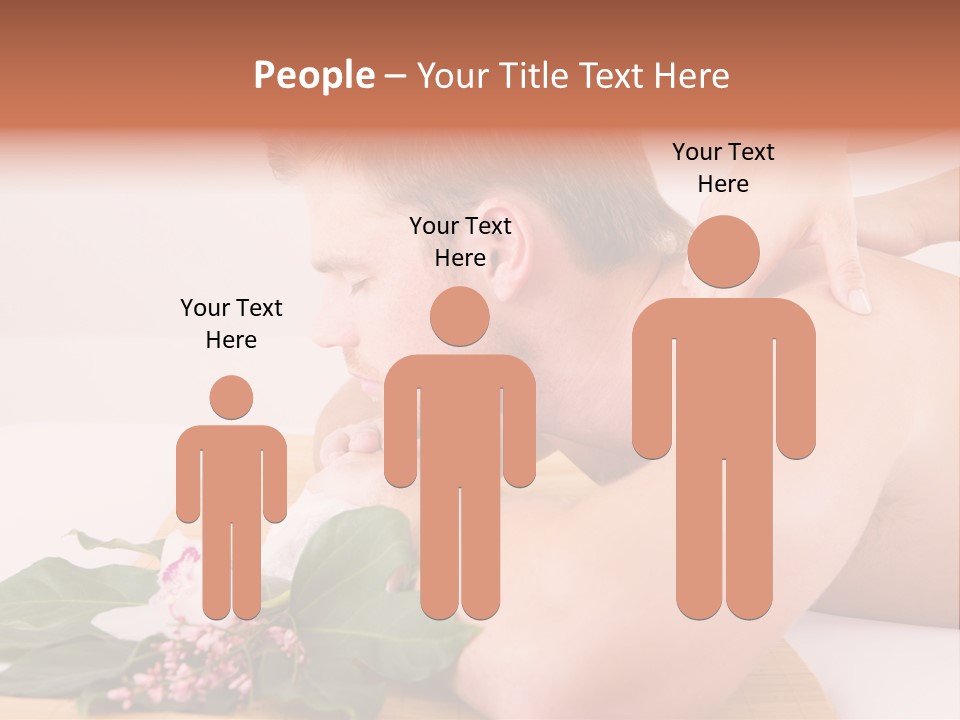 Zusammen Pause Leute PowerPoint Template