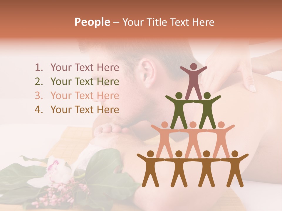 Zusammen Pause Leute PowerPoint Template