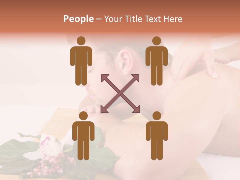 Zusammen Pause Leute PowerPoint Template