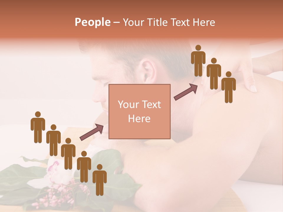Zusammen Pause Leute PowerPoint Template