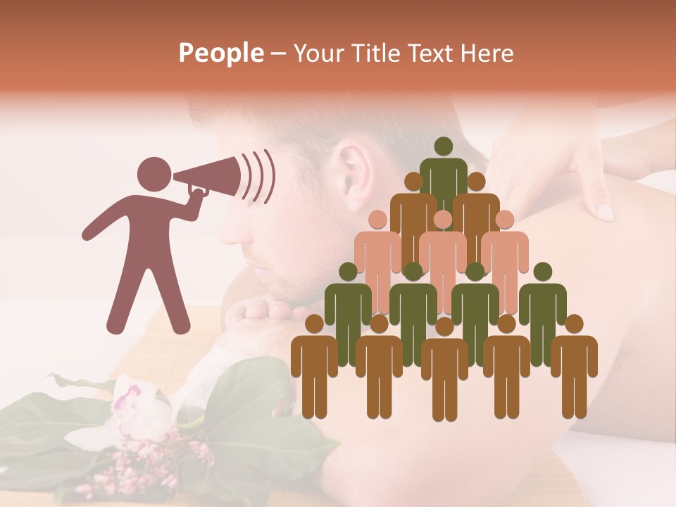 Zusammen Pause Leute PowerPoint Template