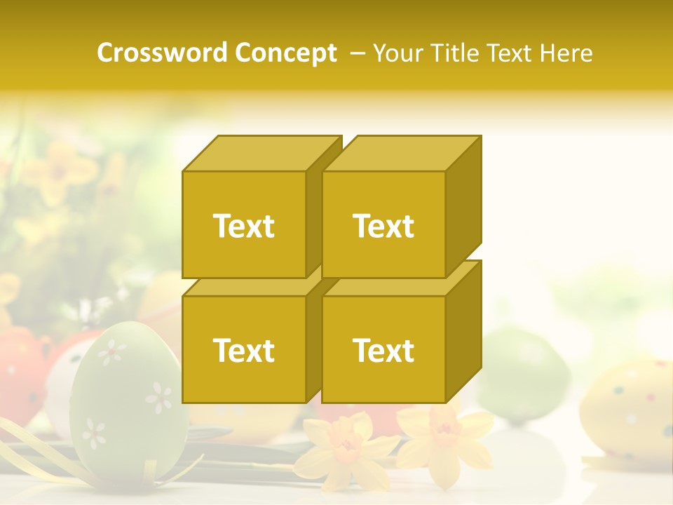 Space Bright April PowerPoint Template