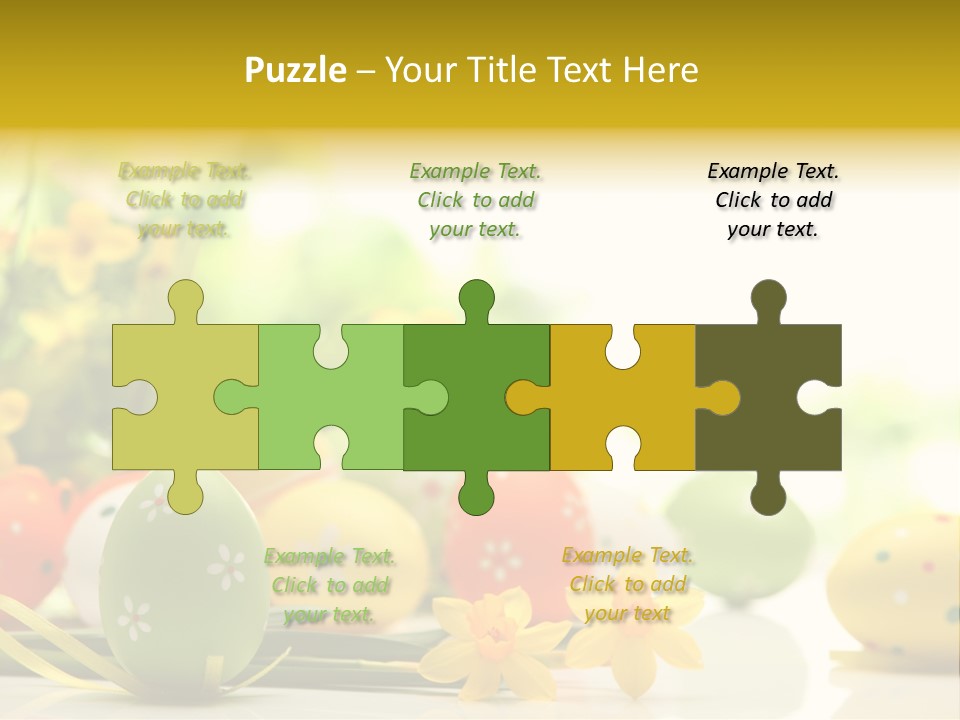 Space Bright April PowerPoint Template