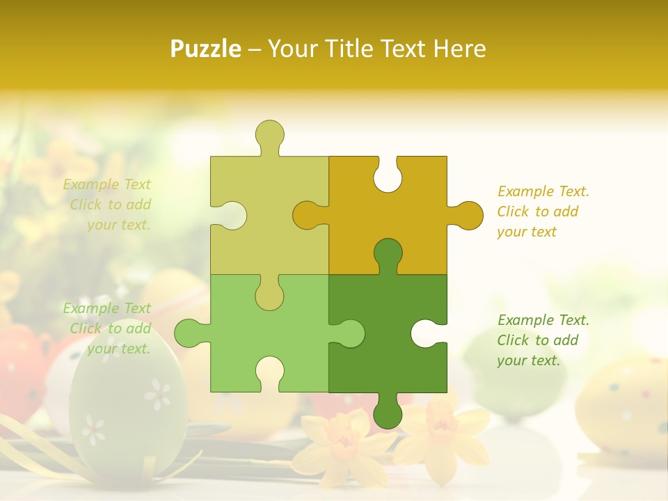 Space Bright April PowerPoint Template