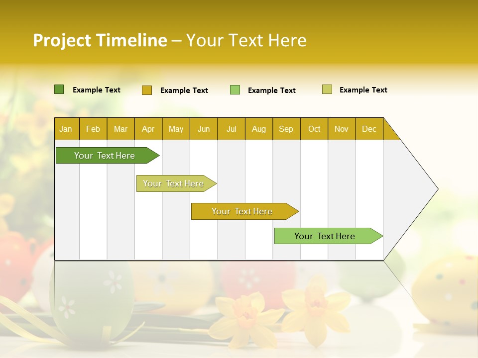 Space Bright April PowerPoint Template