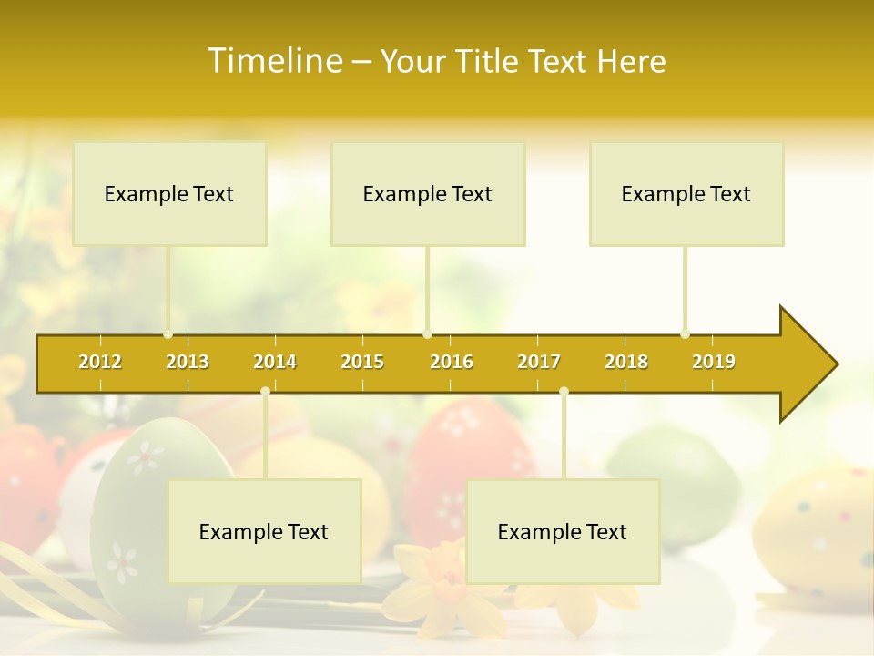 Space Bright April PowerPoint Template