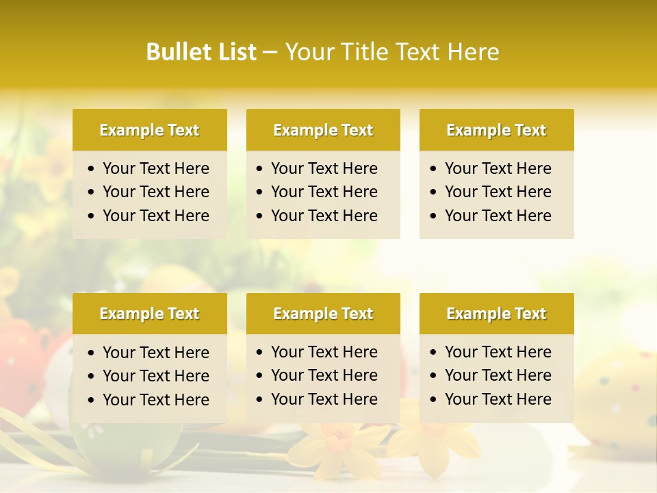Space Bright April PowerPoint Template