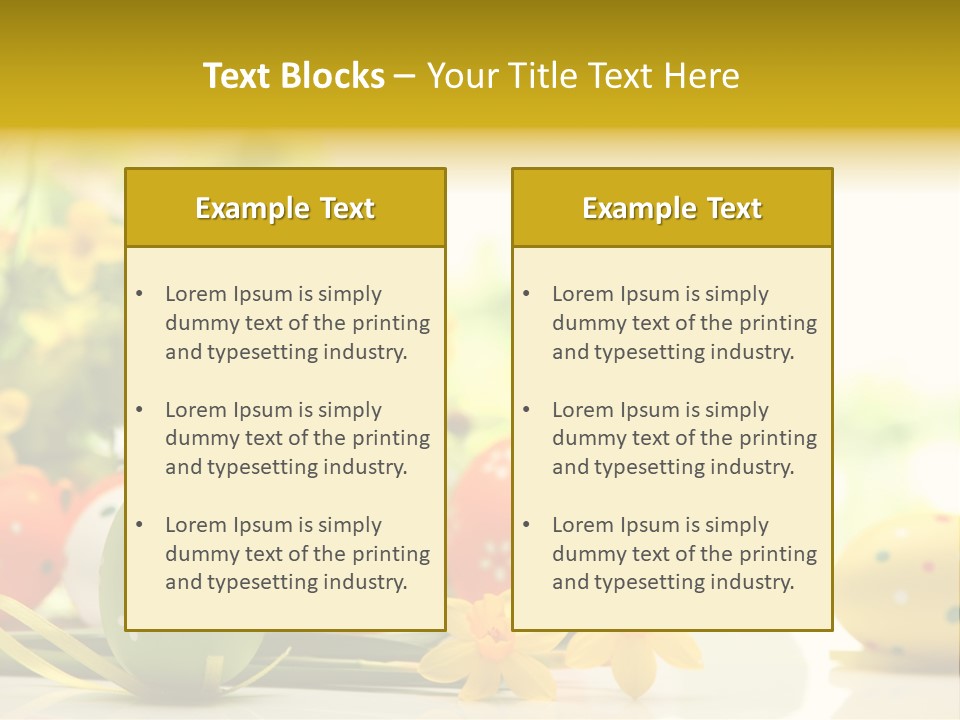 Space Bright April PowerPoint Template
