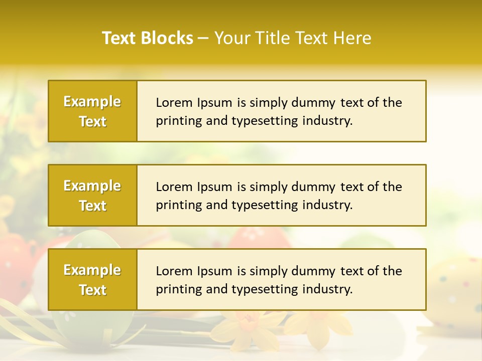 Space Bright April PowerPoint Template