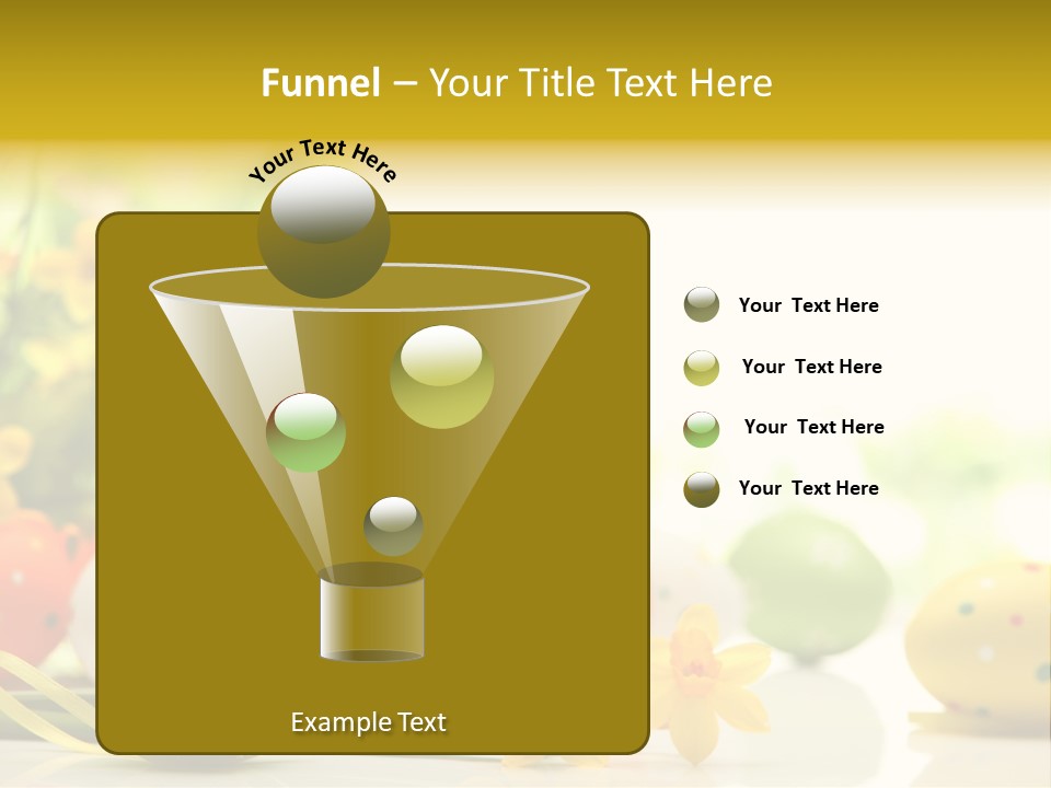 Space Bright April PowerPoint Template