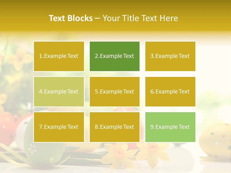 Space Bright April PowerPoint Template