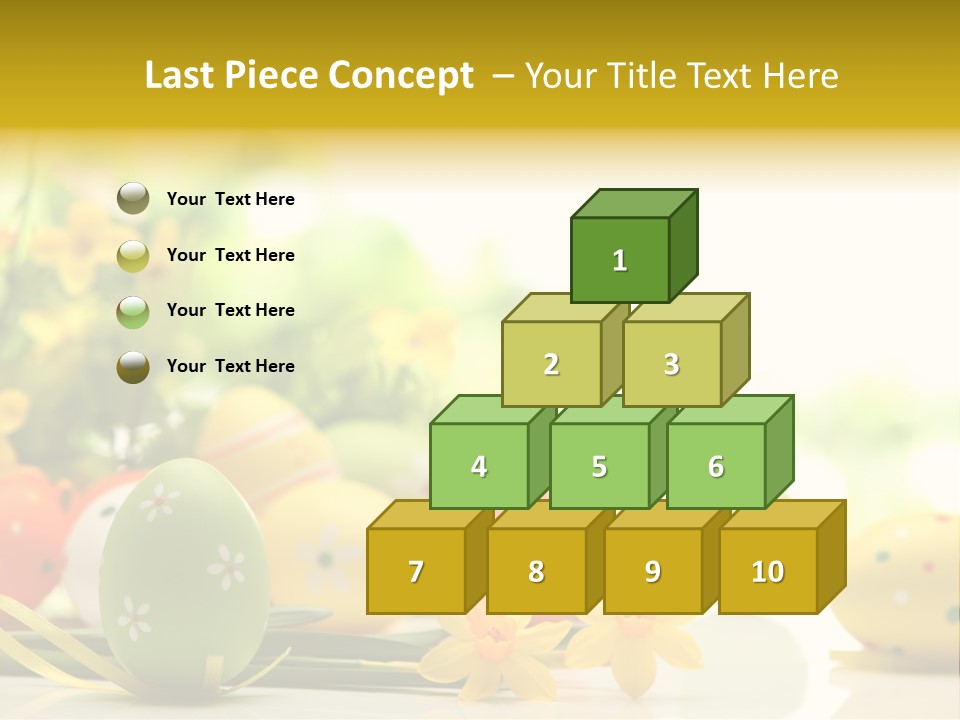 Space Bright April PowerPoint Template