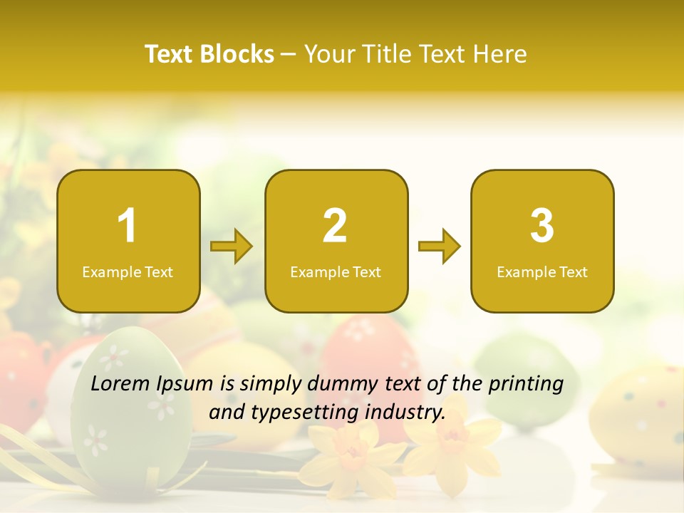 Space Bright April PowerPoint Template