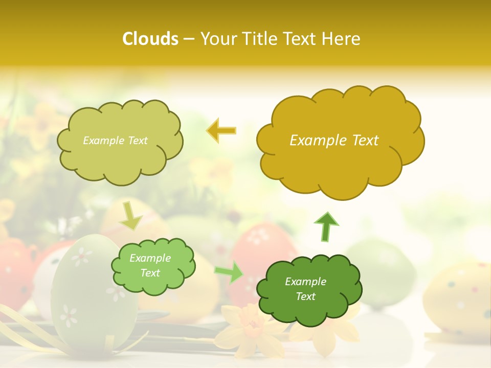Space Bright April PowerPoint Template