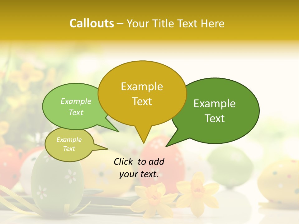 Space Bright April PowerPoint Template