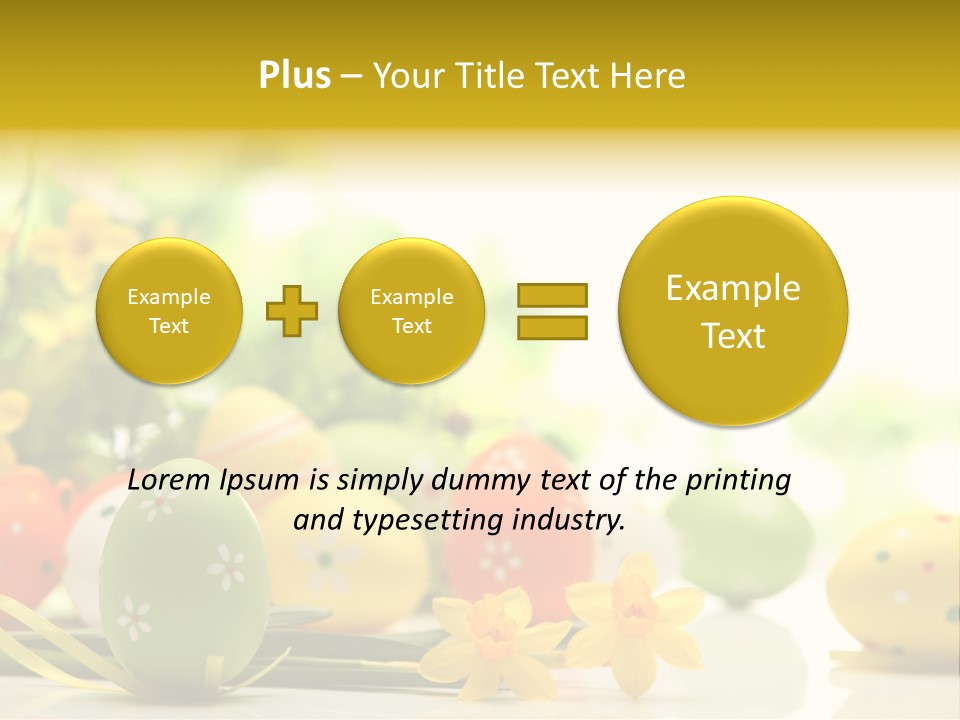 Space Bright April PowerPoint Template
