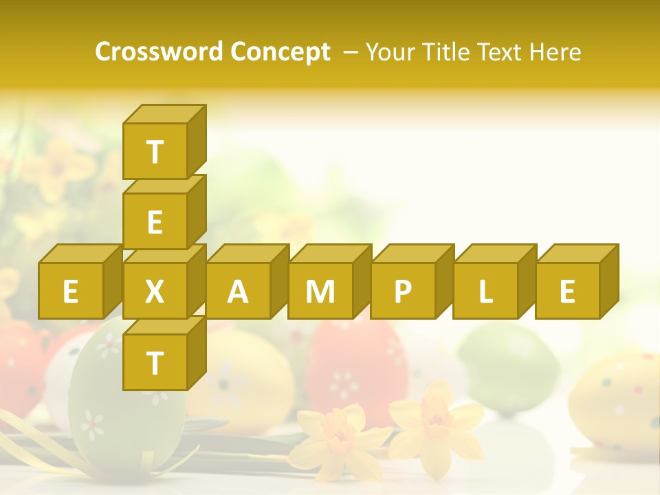 Space Bright April PowerPoint Template