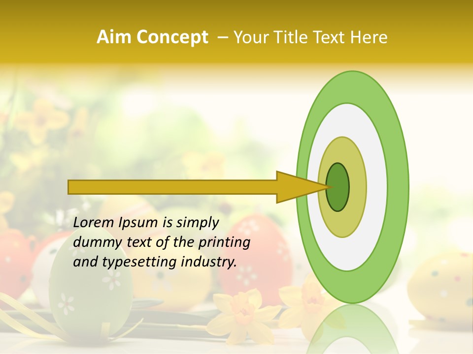 Space Bright April PowerPoint Template